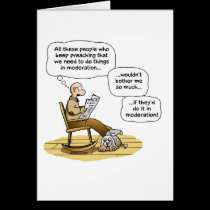 MODERATION cards