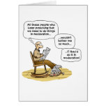 MODERATION GREETING CARDS