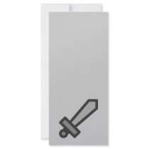 modern15-sword_Vector_Clipart weapon law silver Rack Card