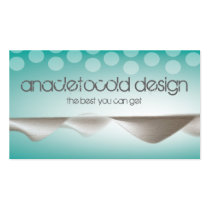modern 3D metal tech circles bussiness card business cards