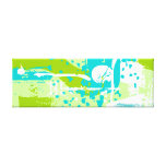 Modern Abstract 60 x 20 Wrapped Canvas canvas prints