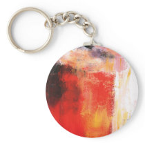 Modern Abstract Art - Minimalist Art Keychain