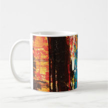 Modern Abstract Art Mugs