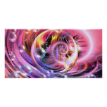Modern Abstract Art Custom Photo Card