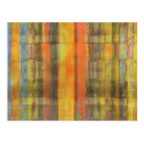 Modern Abstract Art Postcard postcards