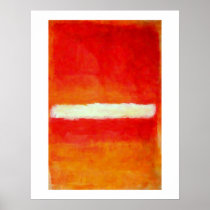 Modern Abstract Art Poster - Rothko Style