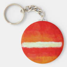Modern Abstract Art - Rothko Style Key Chains