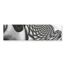 Modern Abstract  Bumper Sticker Geometric Digital bumper stickers