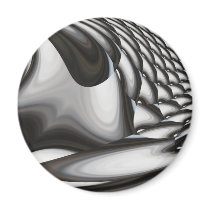 Modern Abstract - Geometric Digital magnets
