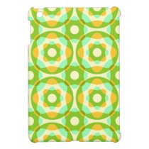 Modern Abstract Green Tan Peach iPad Mini Case ipad mini cases