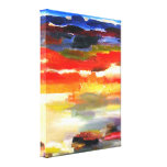 Modern Abstract Landscape Art Painting Stretched Canvas Prints