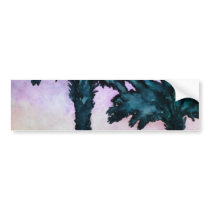 modern abstract tropical art gift bumper stickers by dereklovessheila modern abstract tropical art gift bumper stickers