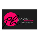 Modern and Elegant Makeup Artist Business Card