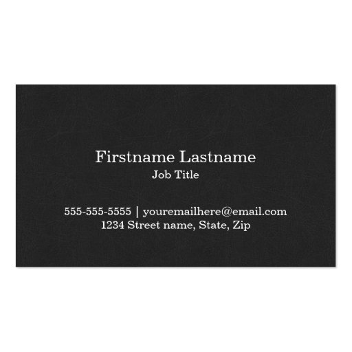 Modern and Simple Travel Business Cards (back side)