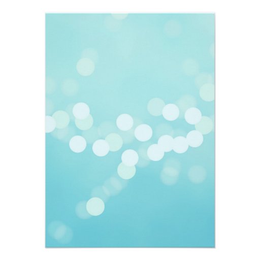 Modern Aqua Blue Rehearsal Dinner Invitations