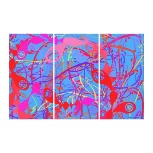 MODERN ART - 3 PANELS - HOME DECORATION - GIFTS CANVAS PRINTS from ...