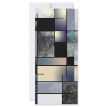 Modern Art Abstraction Full Color Rack Card
