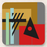 Modern Art Coaster cork coasters