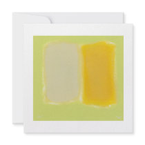 Modern art minimalist painting sunny warm colorful invitations