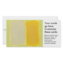 Modern art minimalist painting sunny warm colorful photo cards