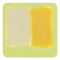 Modern art minimalist painting sunny warm colorful stickers