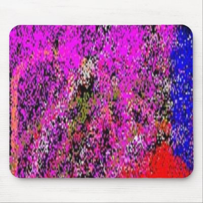 Modern Art Mouse Mat by cooldudeproducts