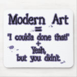 Modern Art Mousepads