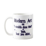 Modern Art mugs
