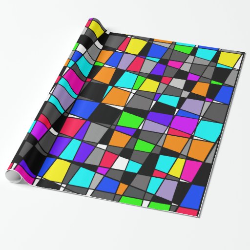 Modern Art Multi Use Wrapping Paper Zazzle