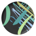 Modern Art Party Plate plates