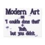 Modern Art Postcard