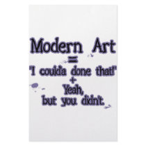 Modern Art stationery by spyderfyngers Modern Art stationery
