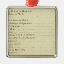 Modern Atlas Christmas Ornament