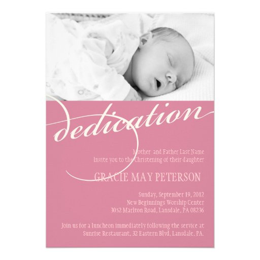 Free baby dedication templates