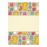 Modern Baby Gear Baby Shower Invitations invitations