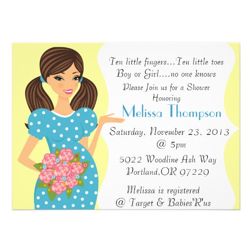 any girl and her baby to be feel special with this chic baby shower ...
