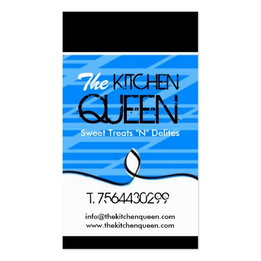 Modern Bakery Business Cards (front side)