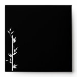 Modern Bamboo Custom Envelope envelopes