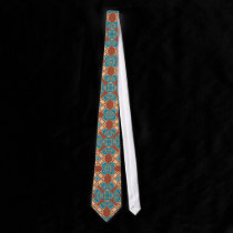 Modern Batik Pattern Fashion Tie ties