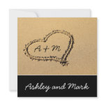 Modern Beach Destination Wedding Invitation