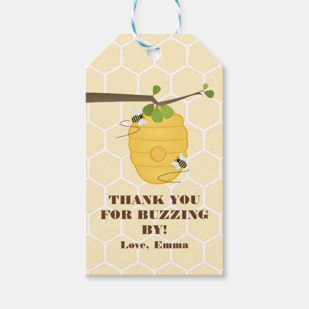 Modern Bee Pack Of Gift Tags