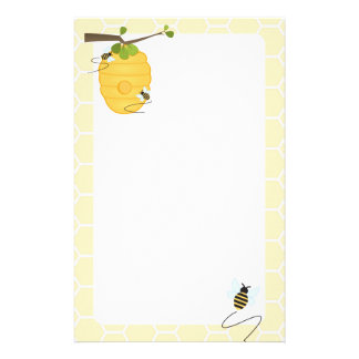 Bee Stationery | Zazzle
