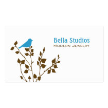 Modern Bird Business Cards business cards