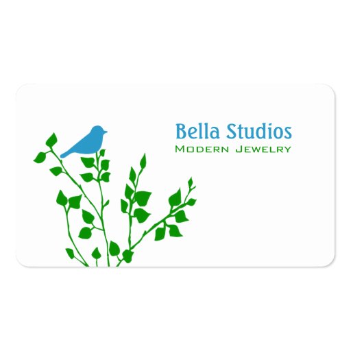 Modern Bird Business Cards