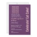 Modern Birthday Purple and Pink Template invitation