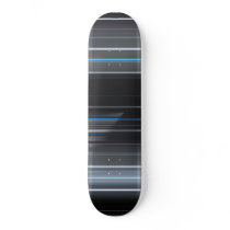 Modern Black and Light Rays Skateboard skateboards