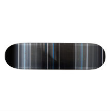 Modern Black and Light Rays Skateboard