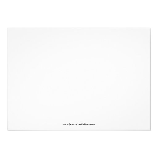 Modern black red heart thank you wedding flat card announcements