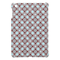 Modern Blue and Brown Abstract iPad Mini Case ipad mini cases