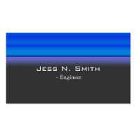 Modern blue, purple and black business card